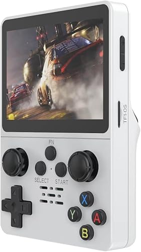Miniatura 2 de QuantumG - Consola de juegos portátil retro R35S con pantalla IPS HD de 3.5 pulgadas, sistema Linux, juegos integrados de 64 GB, videojuegos de