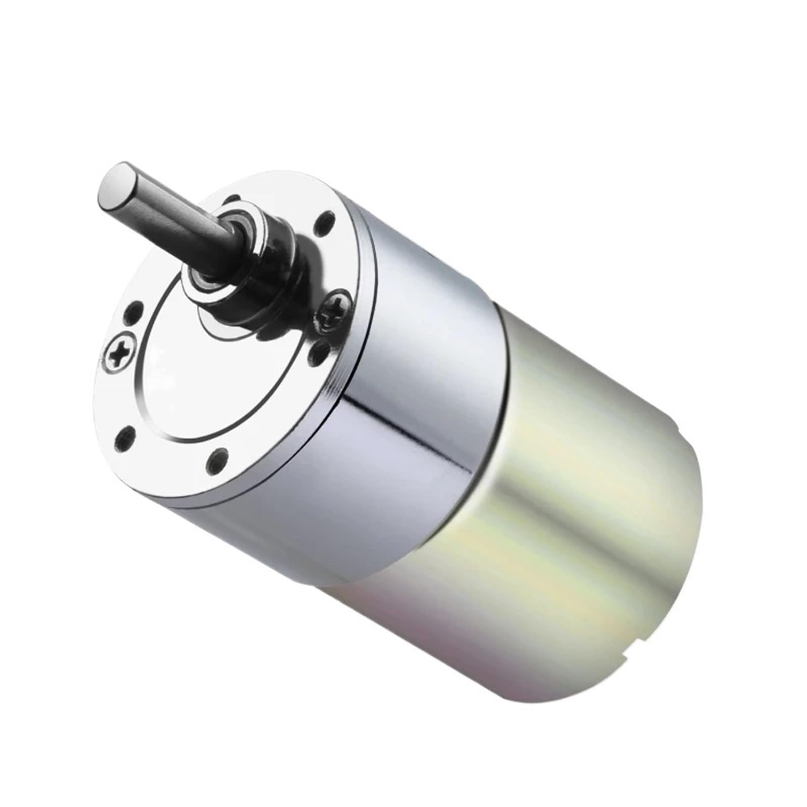 1 x exzentrische Ausgangswelle, 37 mm Durchmesser, Getriebemotor, DC 12 V, 5 ~ 570 U/min, Getriebemotor mit hohem Drehmoment, elektrischer Mikrodrehzahlreduzierung, Getriebemotor (110 U/min, 24 V)