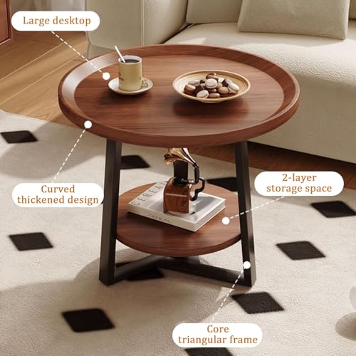 Table de salon en bois compacte pour optimiser l'espace des petits salons