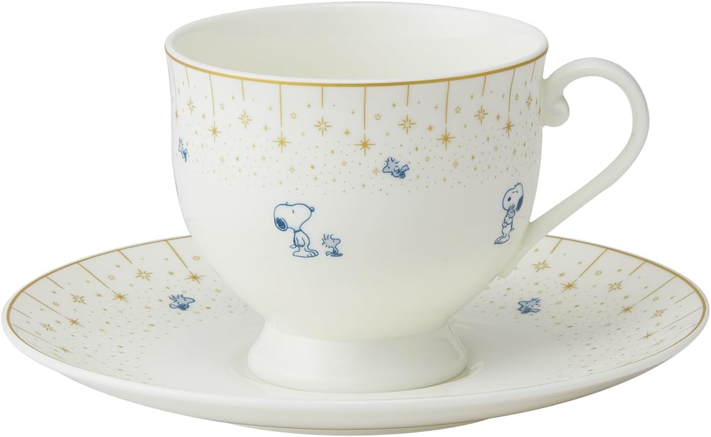Skater CBCS24-A Cup & Saucer, Coffee Cup, Cup Saucer, 8.1 fl oz (240 ml), Dishwasher Safe, Narumi Bone China, Narumi, Made in Japan
