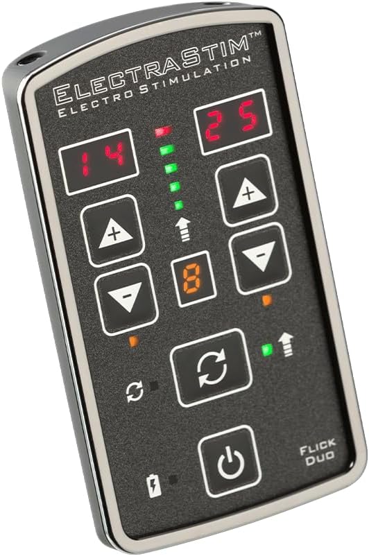 Close-up of ElectraStim Flick Duo device