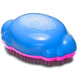 Knot Genie Teeny Detangling Hair Brush for Kids (Mystical Cloud) | Perfect Detangling Brush for Curl
