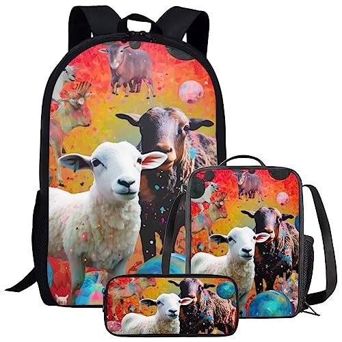 Ensemble sac à dos noir et léger pour soulager le dos des écoliers au quotidien