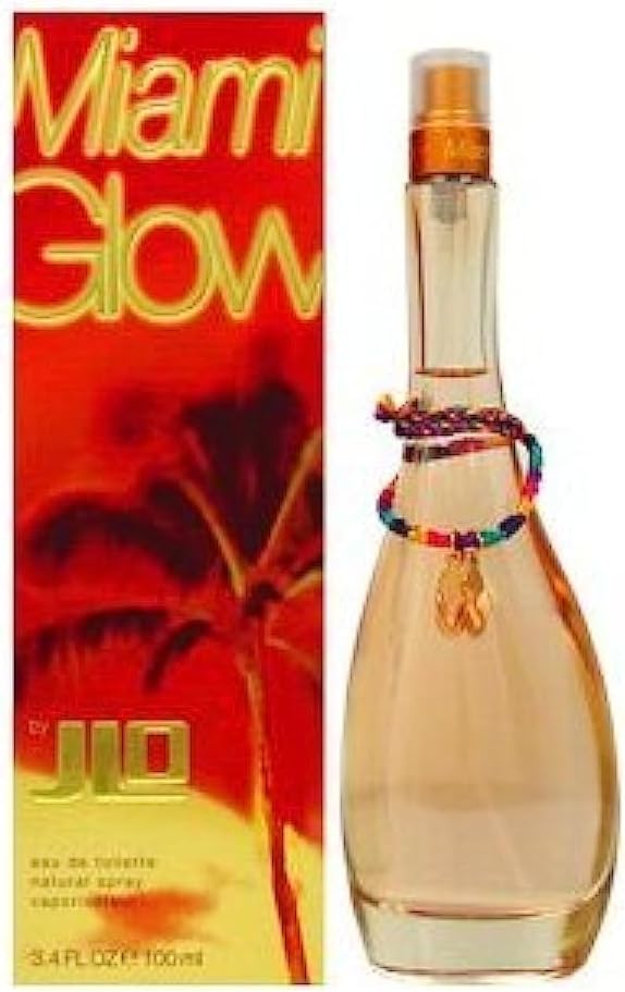 J.Lo Miami Glow Eau de Toilette Spray for Women, 3.4 Fluid Ounce