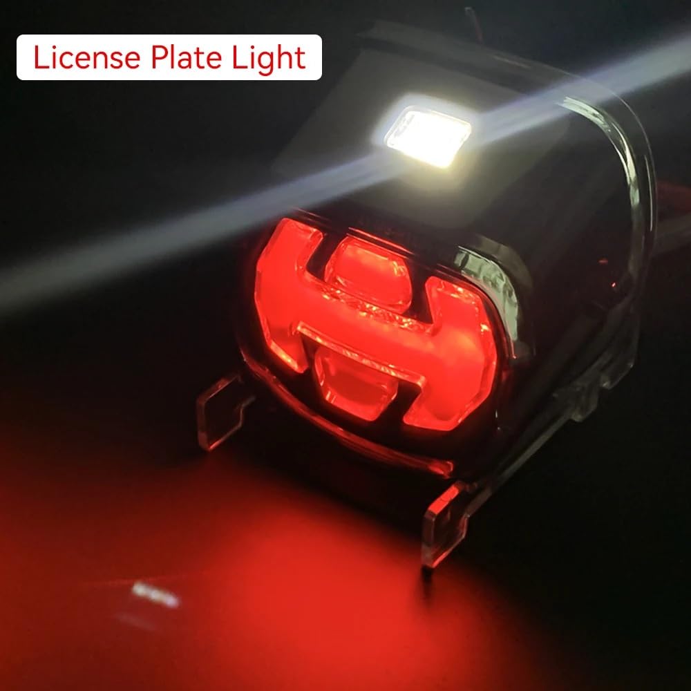 Para luz trasera de motocicleta FLSTF