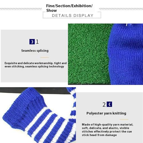 Housses de golf pour bois et driver avec protections et accessoires de sport - 4
