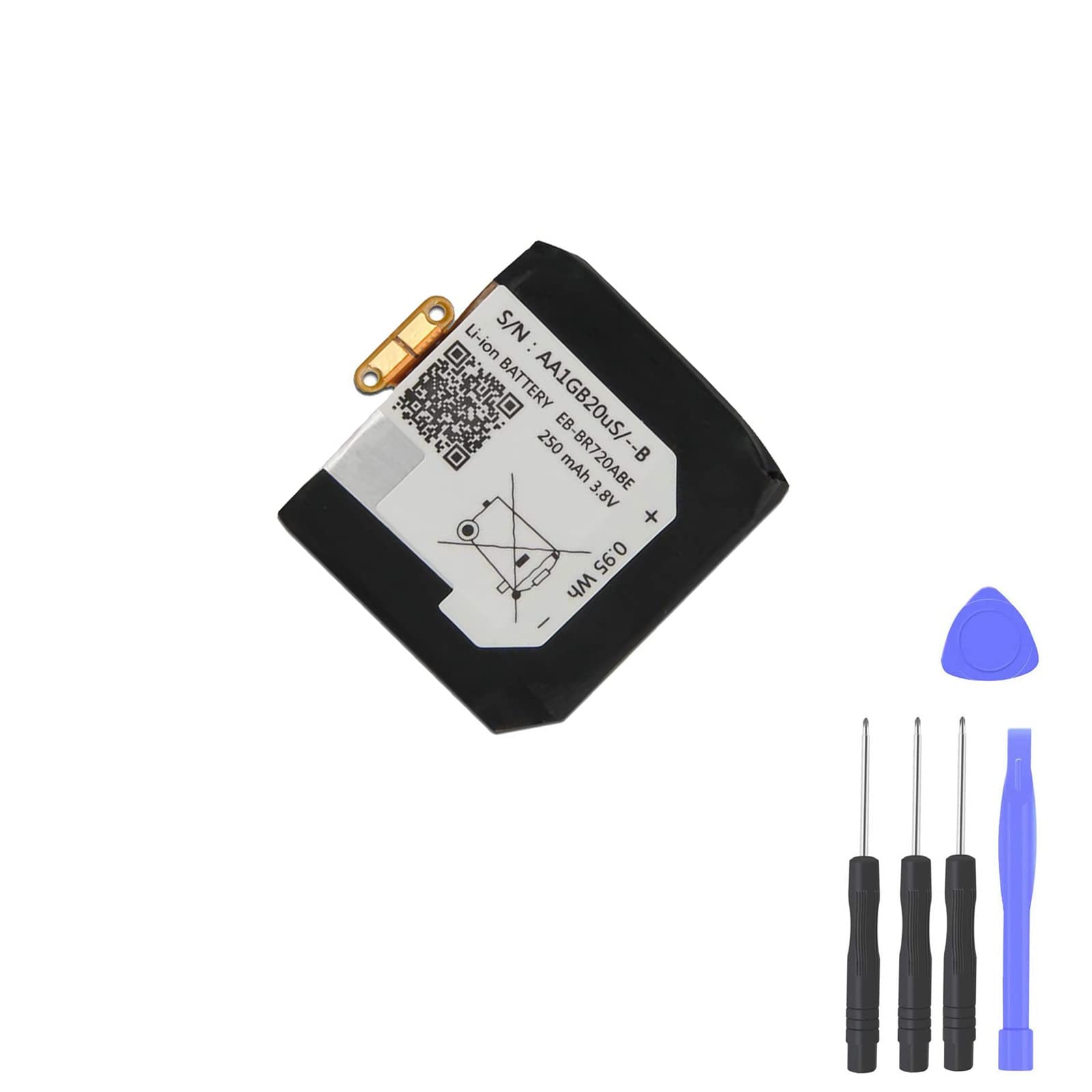 Aousavo EB-BR720ABE Replacement Battery Compatible with Gear S2 Classic SM-R720 R720 SM-R732 R732 Smart Watch