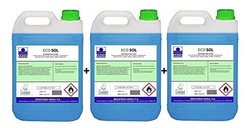 3 ECOSOL 5 L. ECOLABEL DETERGENTE MULTIUSOS LIMPIACRISTALES ECOLOGICO. Limpieza ecologica (Limpiacristales) Cover