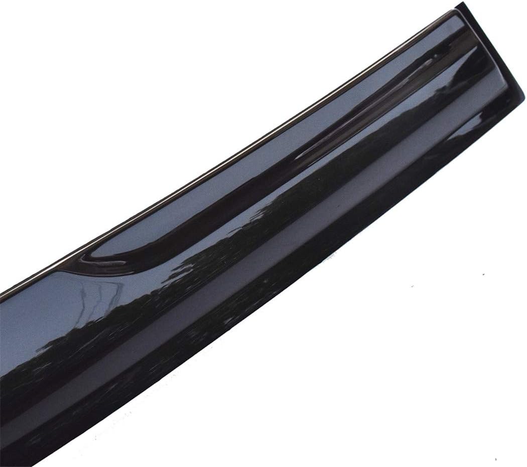WFLNHB Outside 4 Pieces Black Window Visors Shade Sun Rain Wind Guards Cover Acrylic Replacement for Corolla 2003-2008