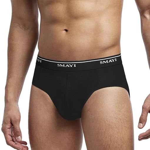 5Mayi Mens Briefs Underwear Men Briefs Multipack Mens Underwear Briefs Cotton Men's Brief S M L XL XXL - Image 3