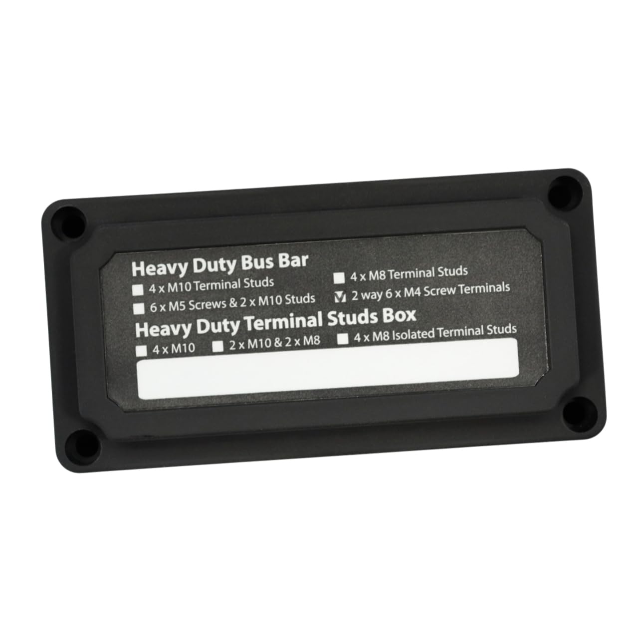 Angoily 48v Bus Bar Power Distribution Block for Car Boat Bar Power Distribution Boat Wiring High Strength