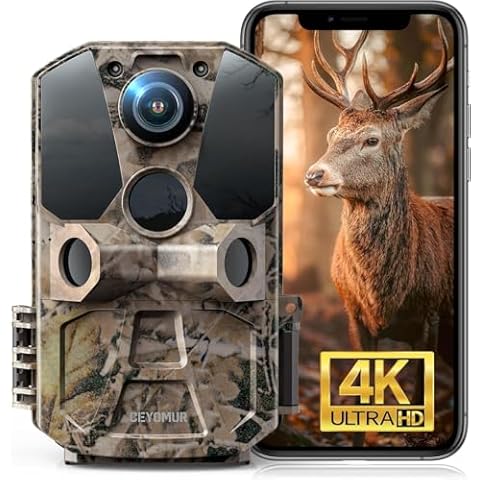 CEYOMUR 4K WiFi Bluetooth Wildlife Camera Cover