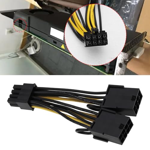 eMagTech 2pcs Graphics Card Power Cable 18AWG Tin-Plated Copper CPU 8 Pin Male to Dual P-CIE 8 Pin Female Cable 030-0571-000 Compatible with Tesla K80 M40 M60 by eMagTech - Image 2