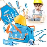 Hi-Spec 18pc Blue Kids Tool Kit Set...