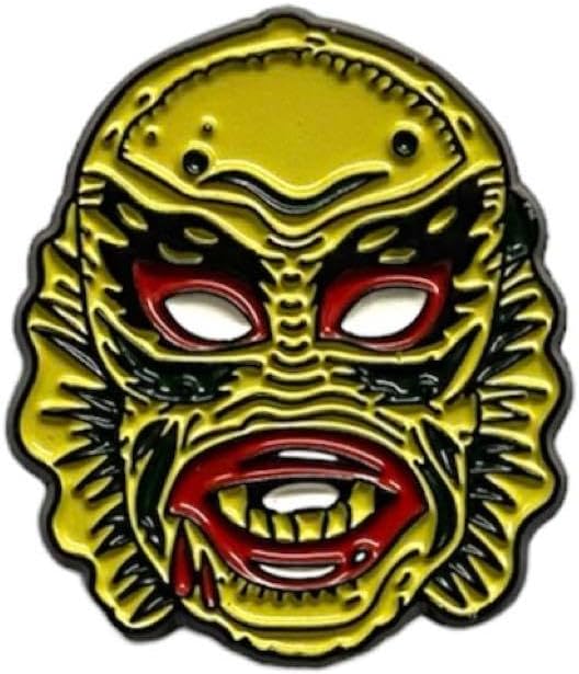 ギルマンピンバッジ・大アマゾンの半魚人・ピンズ・クリーチャー