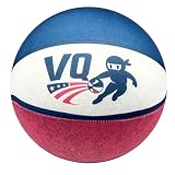 VQ Sports - Silent Basketball Size 7 - Premium Foam Airless Basketball for Indoor Training & Dribbling Practice, No Pump Required, Noise-Reducing Basketball for Inside the House