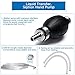 ZITRADES Siphon Pump for Gasoline Oil Liquid Fuel Transfer Pump Manual Hand Water Pump Kit