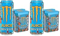 Monster Energy Drink Mango Loco 4 x 500ml (Pack of 2)