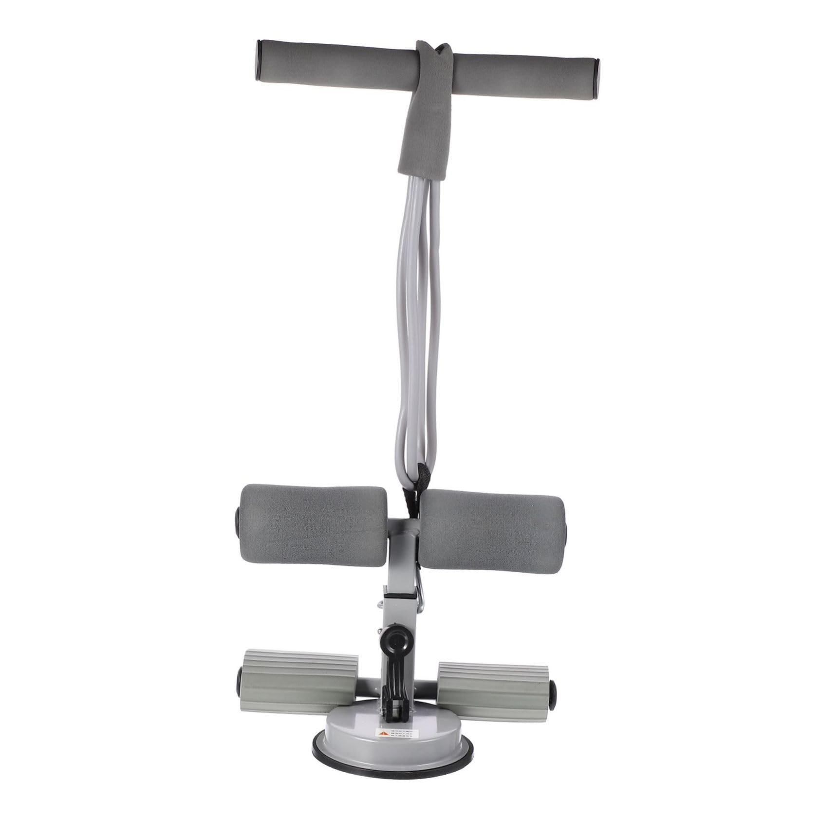 NULYLU Gym Chest Sit up Exerciser Fitness Equipment for Abdomen Portable Sit up Bar Suction Cup with Resistance Bands