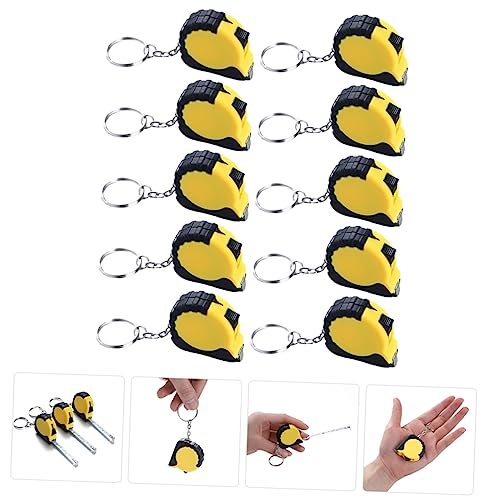 LIFKOME 10 piezas cinta métrica retráctil compacta miniatura 3