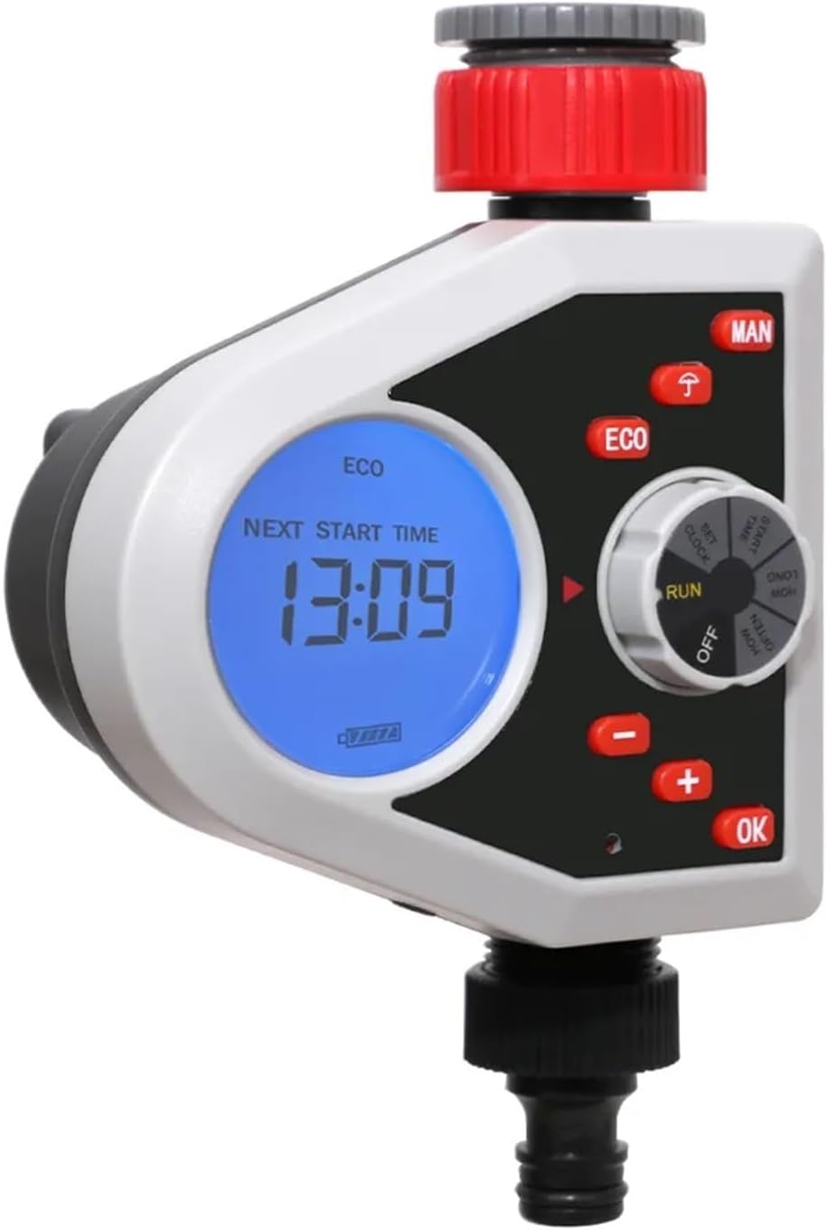 LCD Display Garden One Outlet Electronic Watering Timer, Digital Hose Sprinkler Timer Controller System