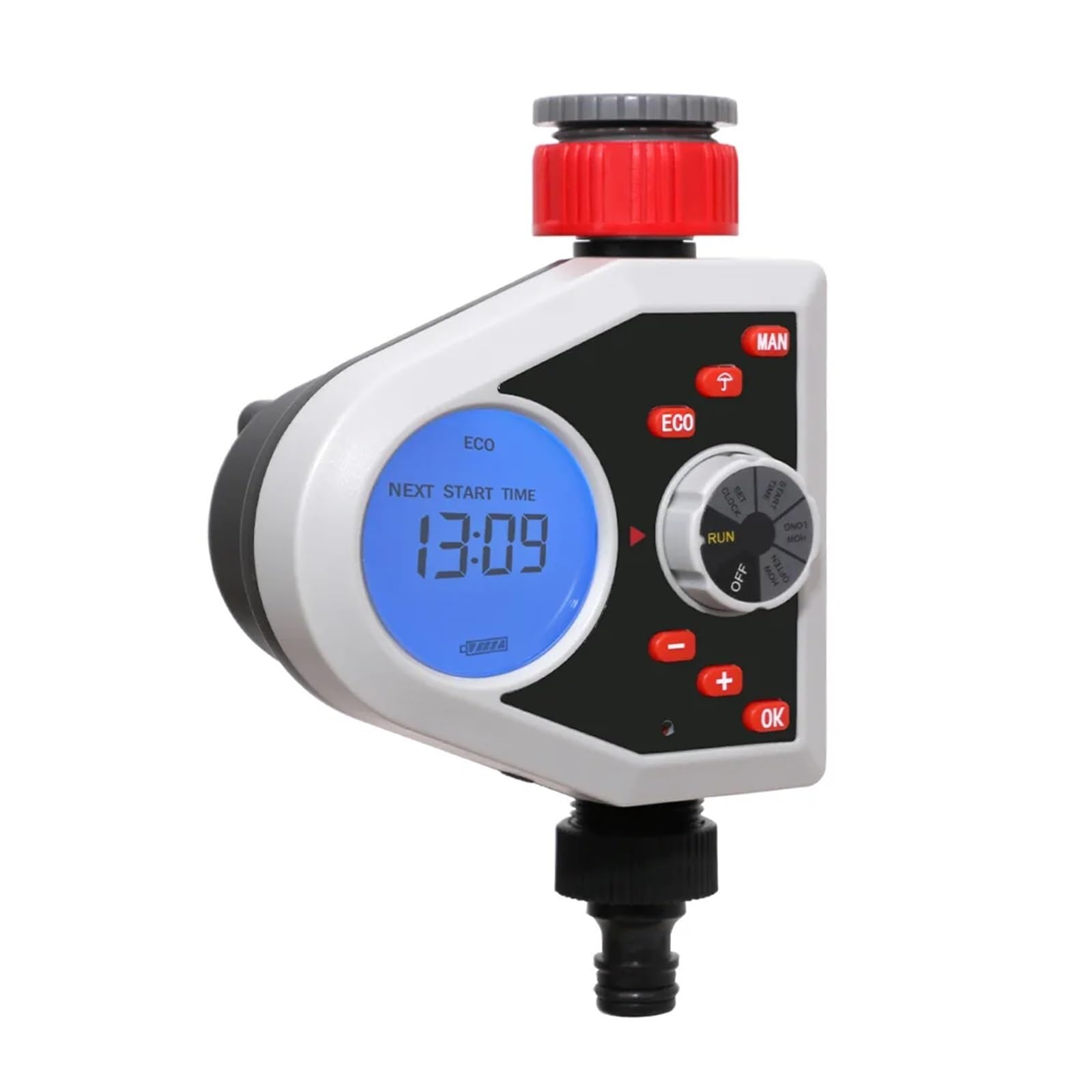 ATGOGKOWH LCD Display Garden One Outlet Electronic Watering Timer, Digital Hose Sprinkler Controller System