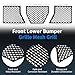 Lazenta Front Lower Bumper Grille Mesh Grill Compatible with BMW G87 M2 2023 2024 2025,Replacement Front Bumper Center Lower Radiator Protection Mesh Guard Cover Trim 3 Pack Glossy Black