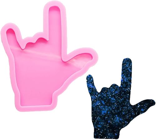 Llavero de silicona con agujero para hacer jabón hecho a mano para hacer manualidades con forma de helado, pasta de gomas, fondant, molde de