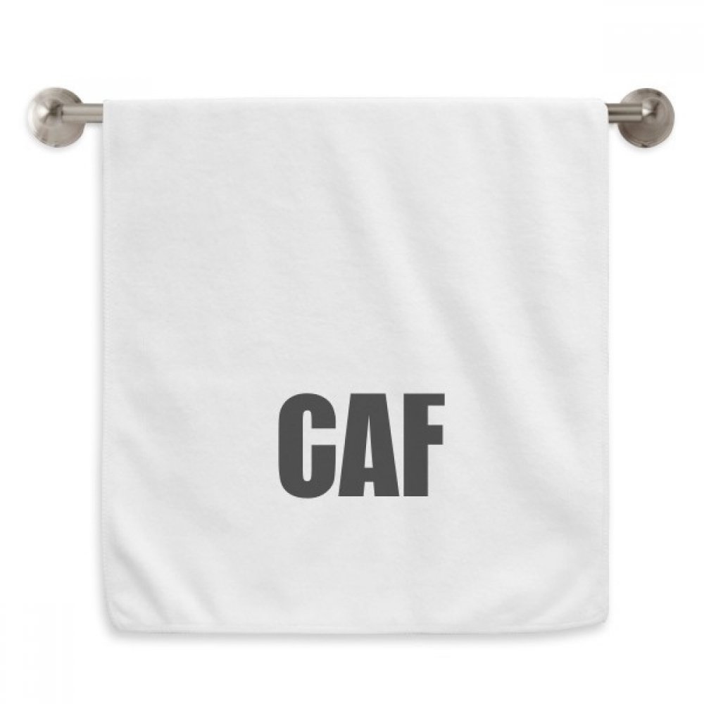 Serviettes moelleuses CAF Pays Nom Noir Diadème 13x29 pouces