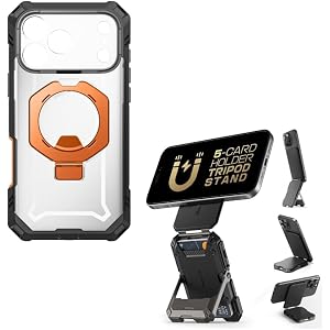 SUPCASE Bundle for iPhone 17 Pro GripPro Case & MagSafe Wallet