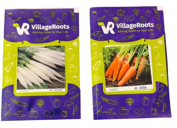 FTE ORGANIC (RADISH & CARROT) Vegetable Seeds for Home Garden, Organic & Hybrid, Perfect for Home Gardening, Planting For Pots and Patio-image-40