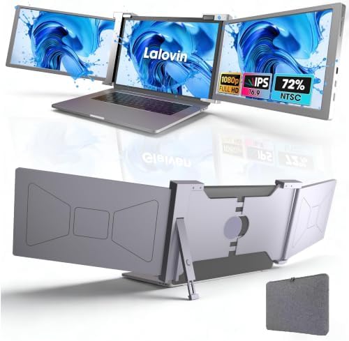 Laptop Screen Extender, Triple Monitor for 15-17.3" Laptops | Por...