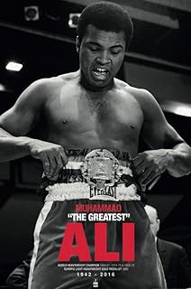 Muhammad Ali - Sports Poster (The Greatest - World Heavyweight Champion - Belt) (Size: 24" x 36")
