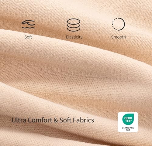 HBselect 3 Pcs Schwangerschafts Still BH Nahtloser Still-BH mit zusätzlichen BH-Verlängerungen Stillen und Schlaf Ohne Bügel für Damen Schwarz Beige Hellrosa 3XL