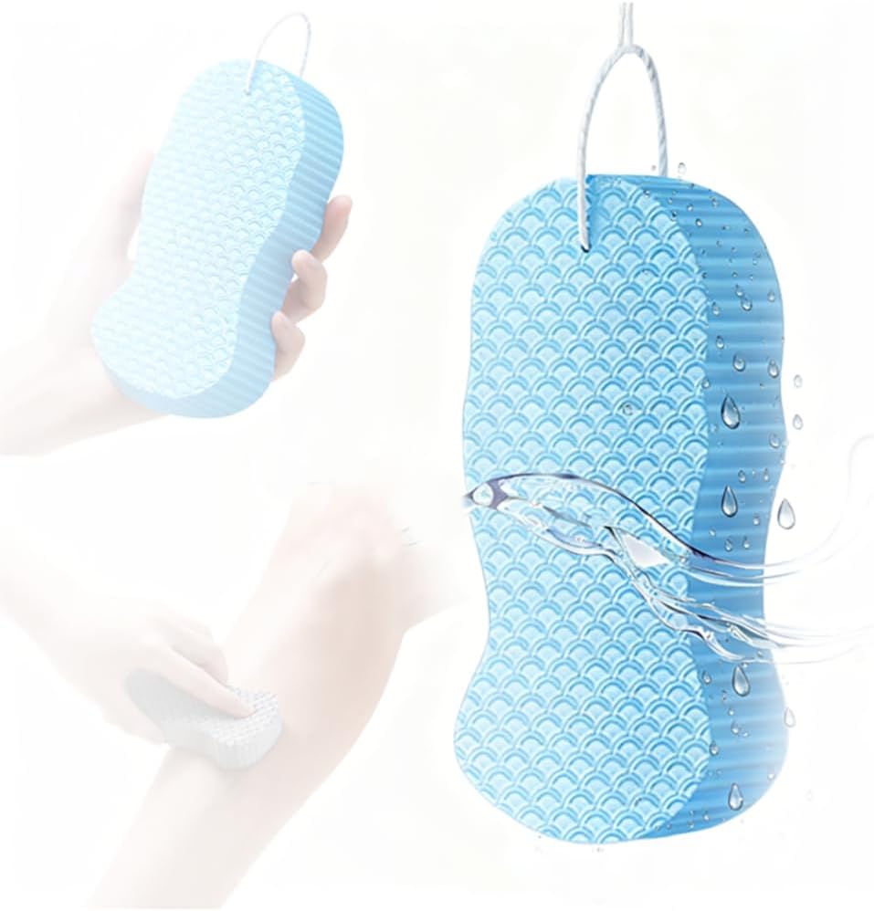 Amazon.com: Magic Exfoliating Bath Sponge, 3D Super Soft Exfoliate Body ...