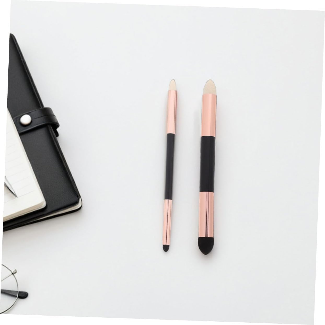 Gatuida 4pcs Washable Sketch Tool Dual Headed Blending Sponge Pen for Artists Highlight Eraser Pencils for Drawing for School Students Beginners Art Supplies