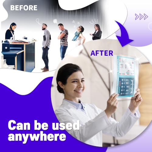 Ha Shi No Heat Laminating Sheets Self Sealing 8.5 X 11 Inch thumb #6