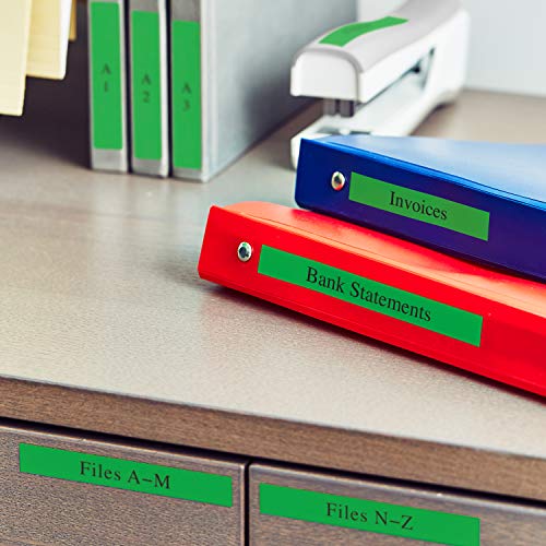 Brother Tape Cartridge 0.5In Wide, Non-Laminated Black On Green (M731) #TOP5