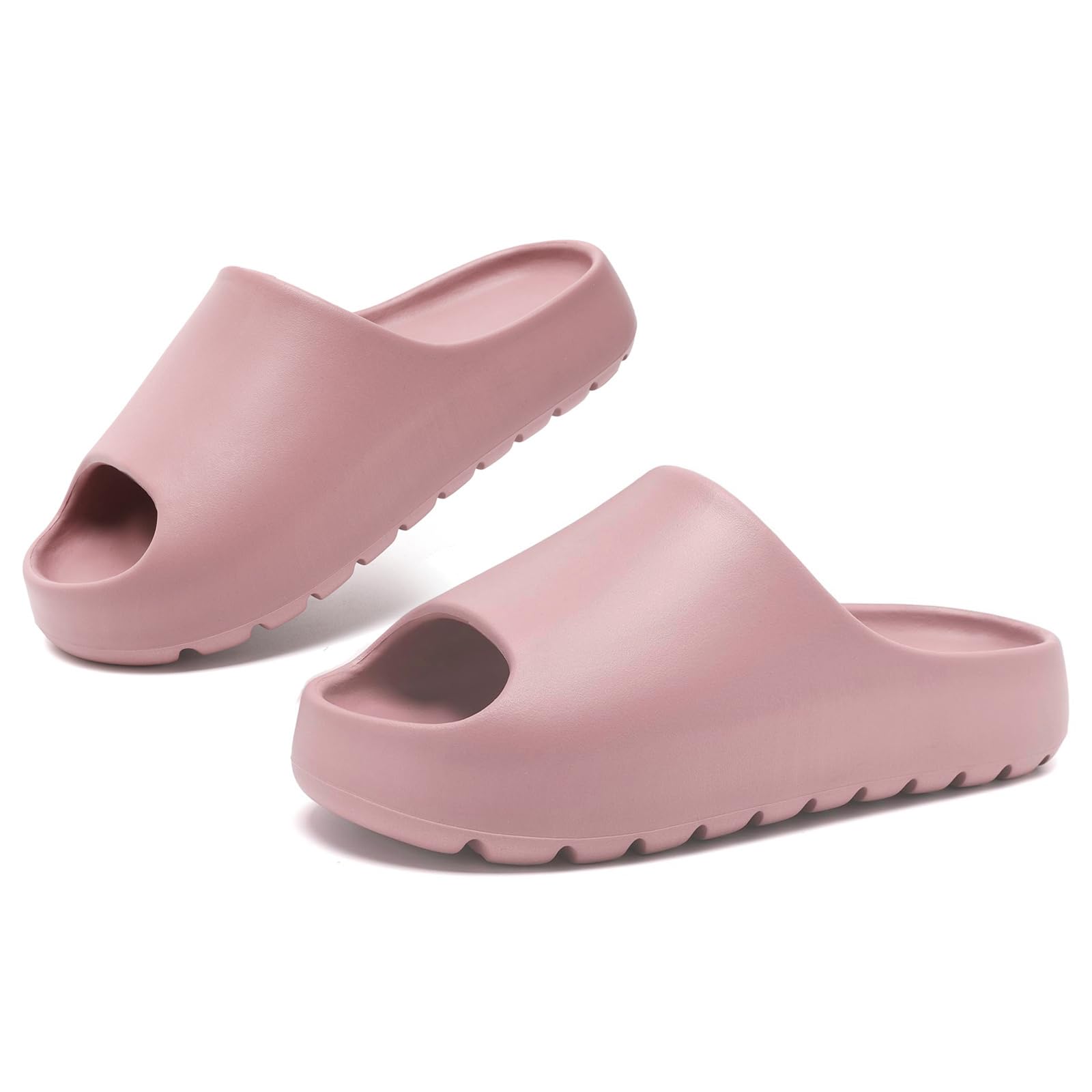 Yueerlu Cloud Slides for Women Men, Recovery Womens Pillow Slides,EVA Anti-Slip shower shoes,Thick Sole Open Toe Garden Shoes,men's sandals,mens