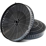 2 Stück Kohlefilter Aktivkohlefilter Dunstabzugshaube Ersatz für AEG 4055171138/4055217501 Type57 Whirlpool 484000008824 Elica CFC0038668 Abzugshaube Filter Bauknecht