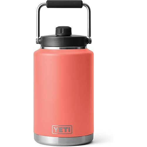 YETI Rambler Gallon Jug, Vacuum Insulated, Leakproof, Stainless Steel with MagCap
