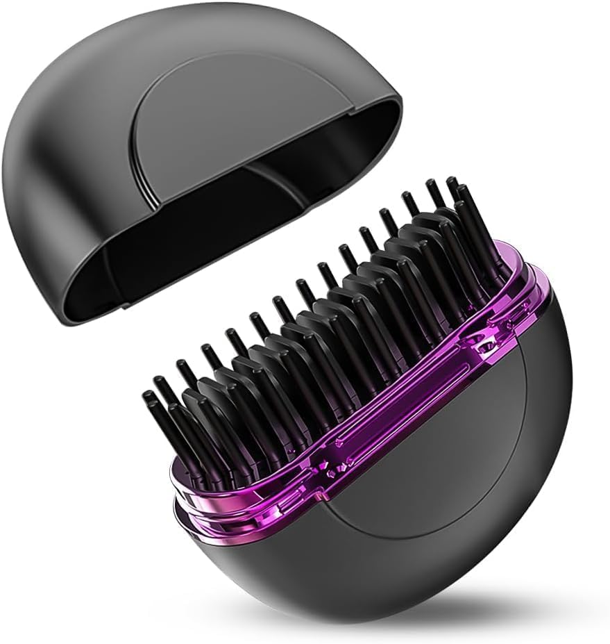 Mini Hair Straightener, Wireless Mini Straightener for Short Hair...