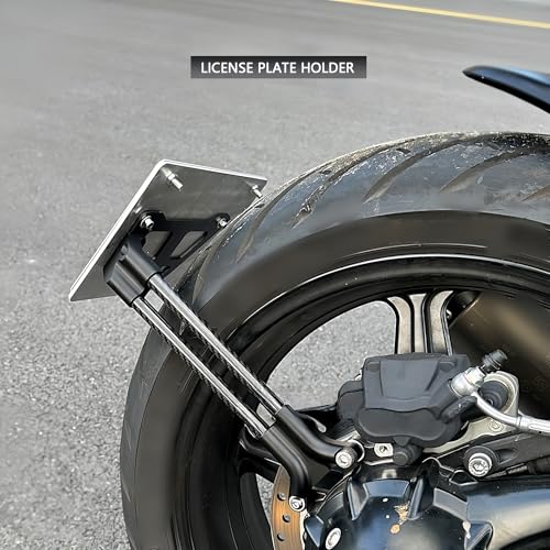 Support de Plaque pour Moto BMW R9T : Solution Fixation Arrière Épurée