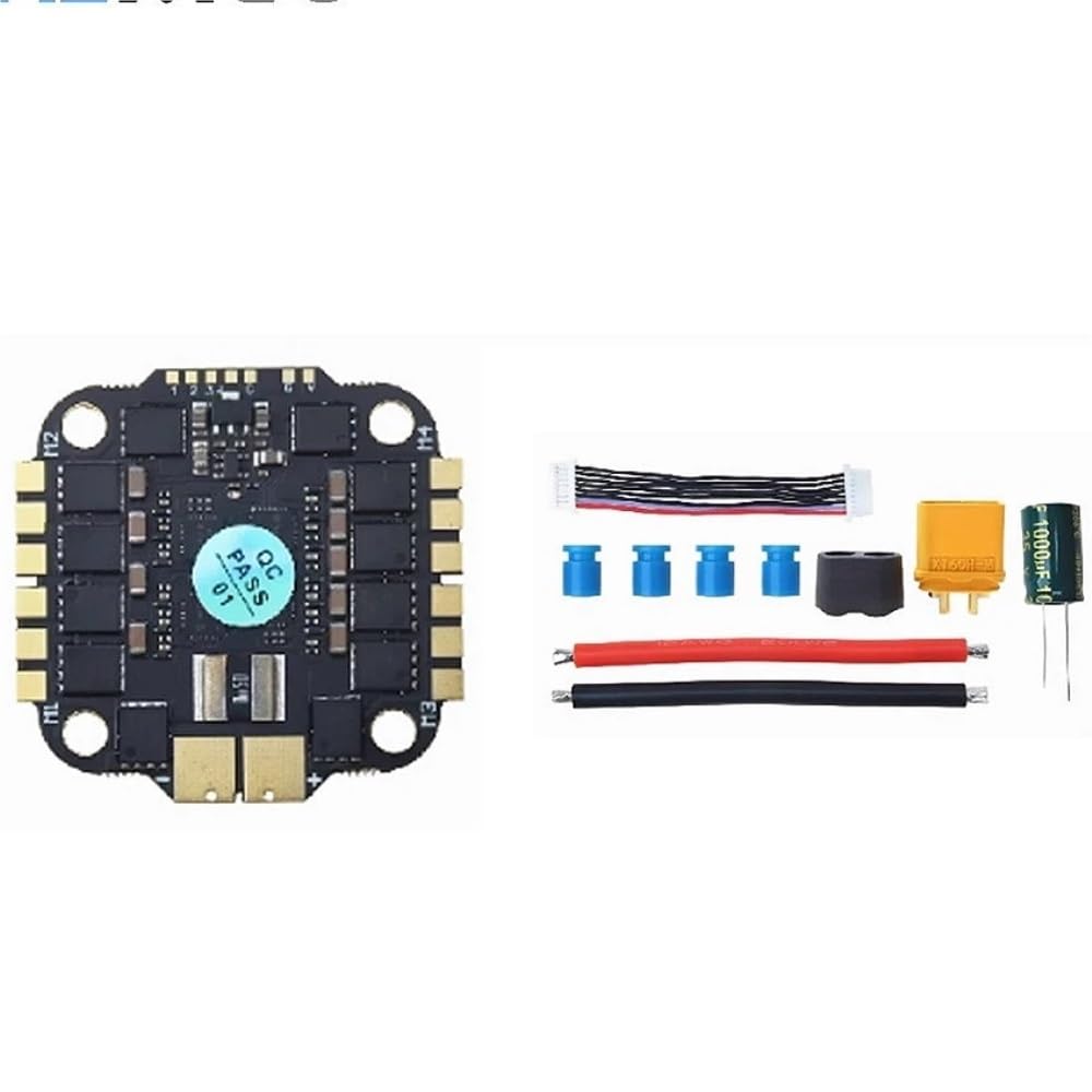 ESC 4in1 D600 50A tube TVS intégré pour drone de course FPV