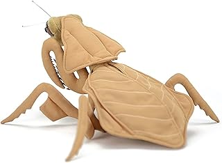 Simulated Dead Leaf Praying Mantis Stuffed Animal, 14inch Big Dead Leaf Praying Mantis Plush Toy Insect Animal Children's Gift, Home Decoration Stuffed Toy