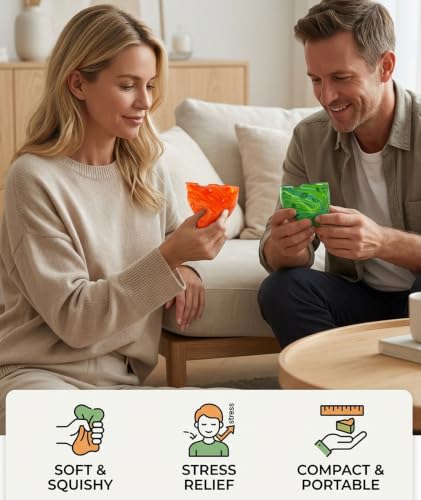 Image of 2Pcs Cheese Squishy, Taba Squishy, Dumpling Squishy-Stretchy Food-Shaped Sensory (Orange and Green)