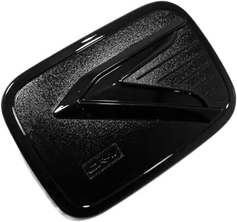 Exterior Car Oil Fuel Tank Cover Trim Sticker Compatible For Honda CR-V CRV 2023-2024 ABS Car Styling Accessorie(Black A)