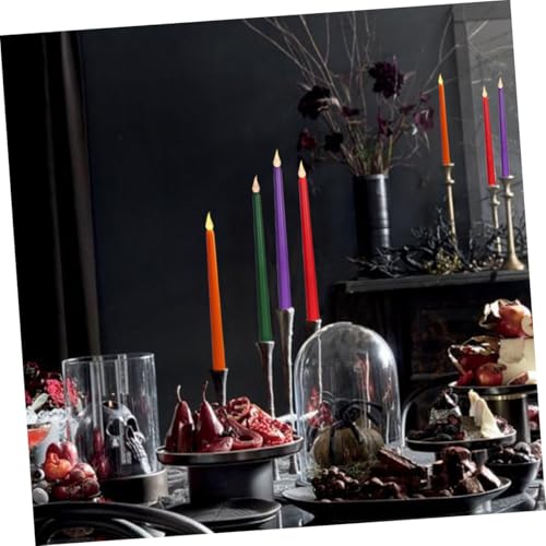 12 Velas LED Eléctricas de Plástico Duradero para Decoración de Bodas 2