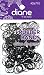 Diane Rubber Bands Black 250-Pack, 250-CT RUBBER BANDS BLACK