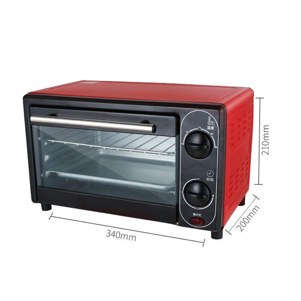 Petit Four, Fours halogènes mini-12 L à minuterie Intelligente for la Cuisson au Four, Les Fruits secs et Le Pain Barbecue